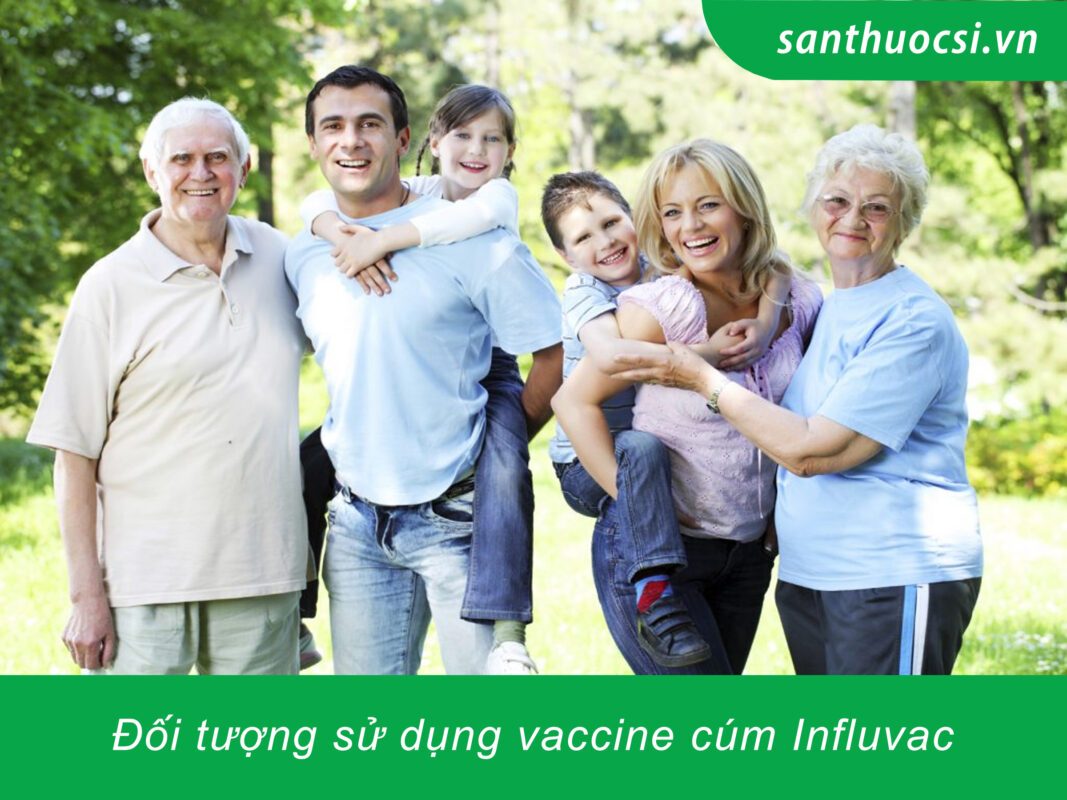 Đối tượng sử dụng vaccine cúm Influvac