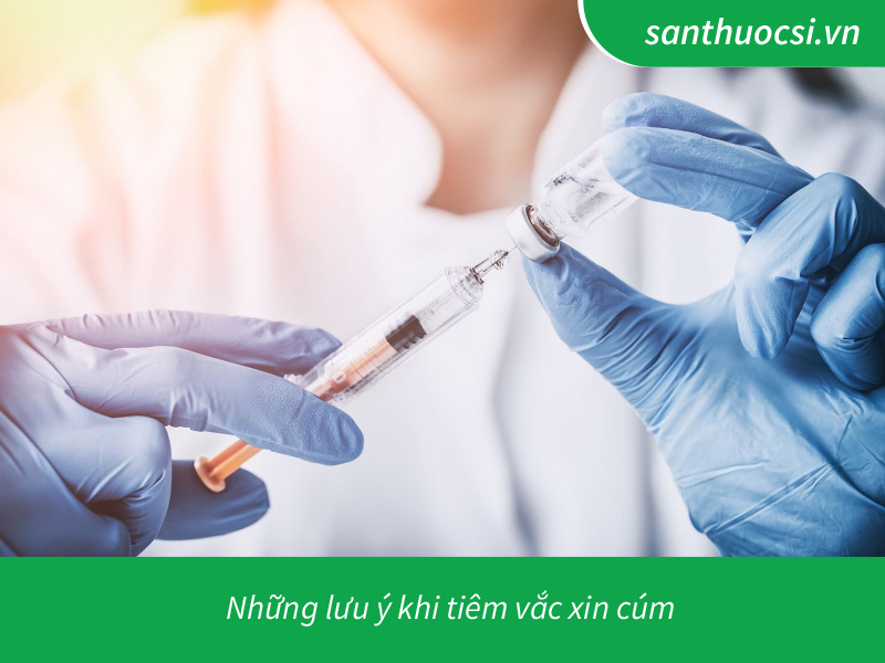 Những lưu ý khi tiêm vắc xin cúm?