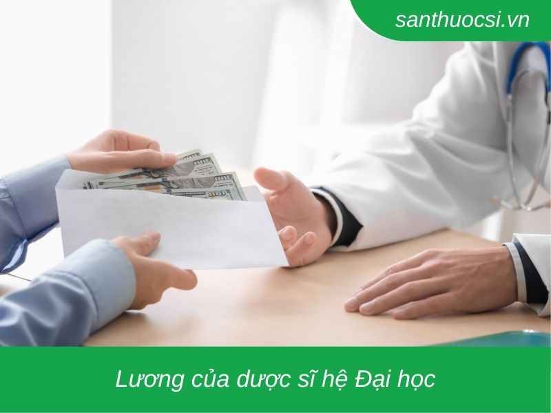 Lương của dược sĩ hệ đại học